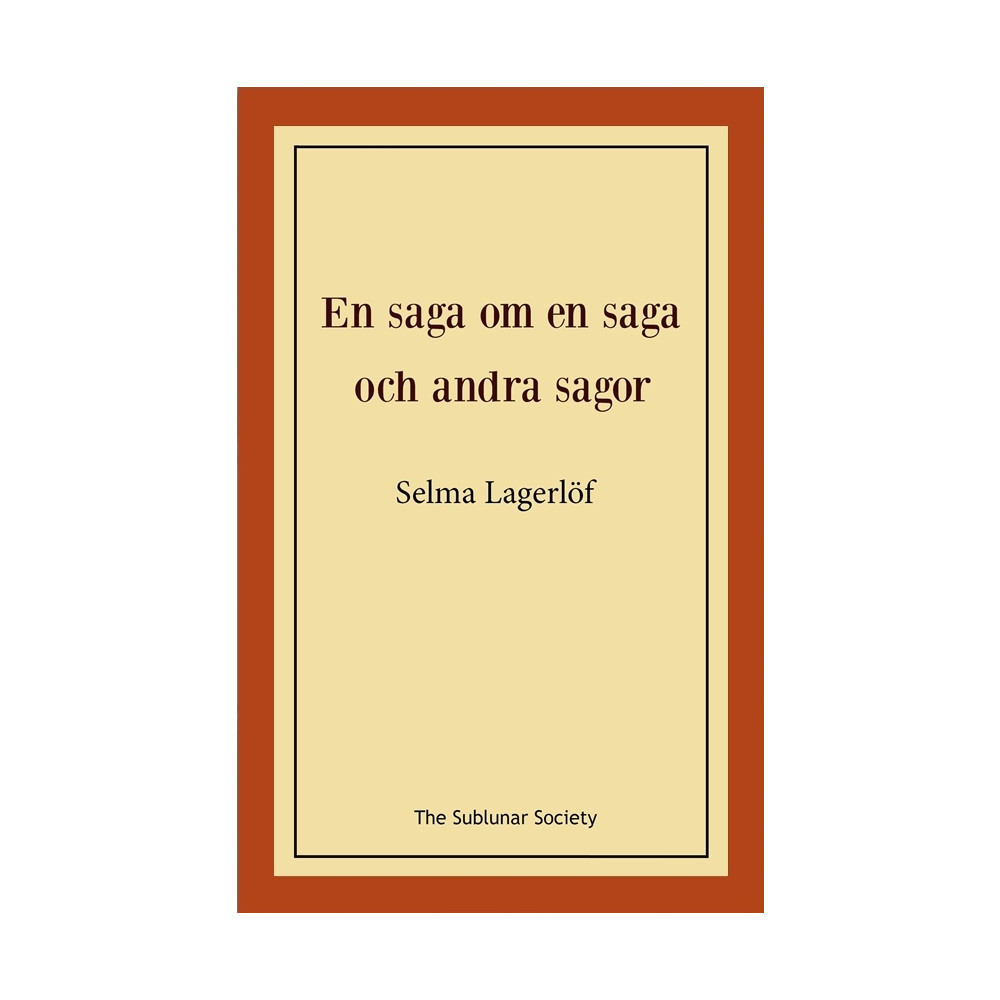 Produktbild för En saga om en saga och andra sagor (häftad)