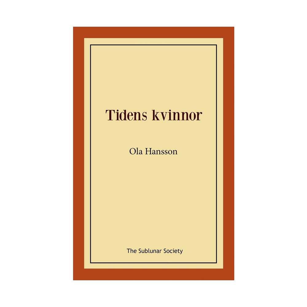 Produktbild för Tidens kvinnor (häftad)