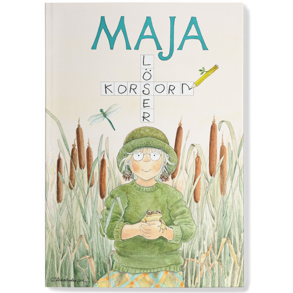 Produktbild för Maja löser korsord (häftad)