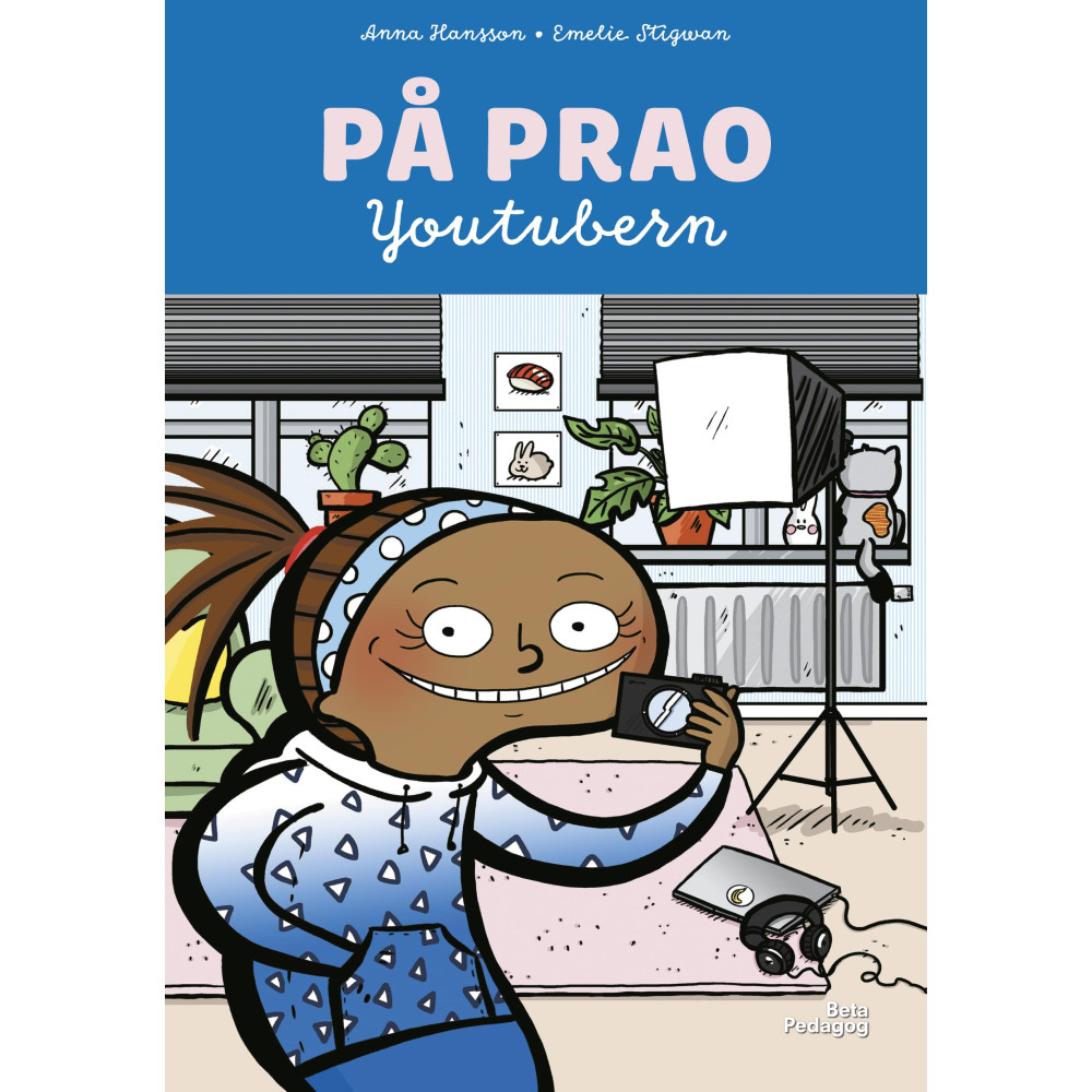 Produktbild för På prao. Youtubern (inbunden)