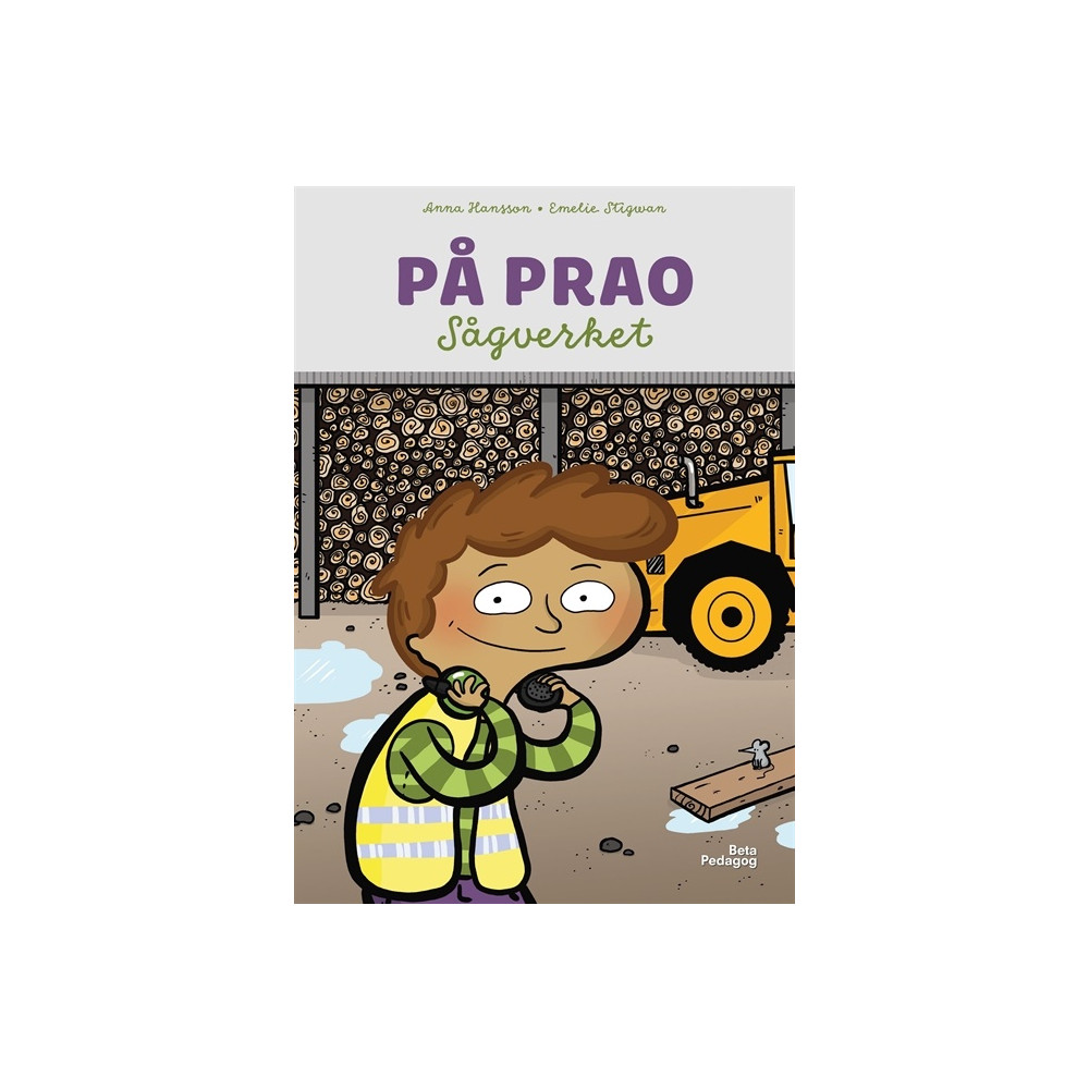 Produktbild för På prao. Sågverket (inbunden)