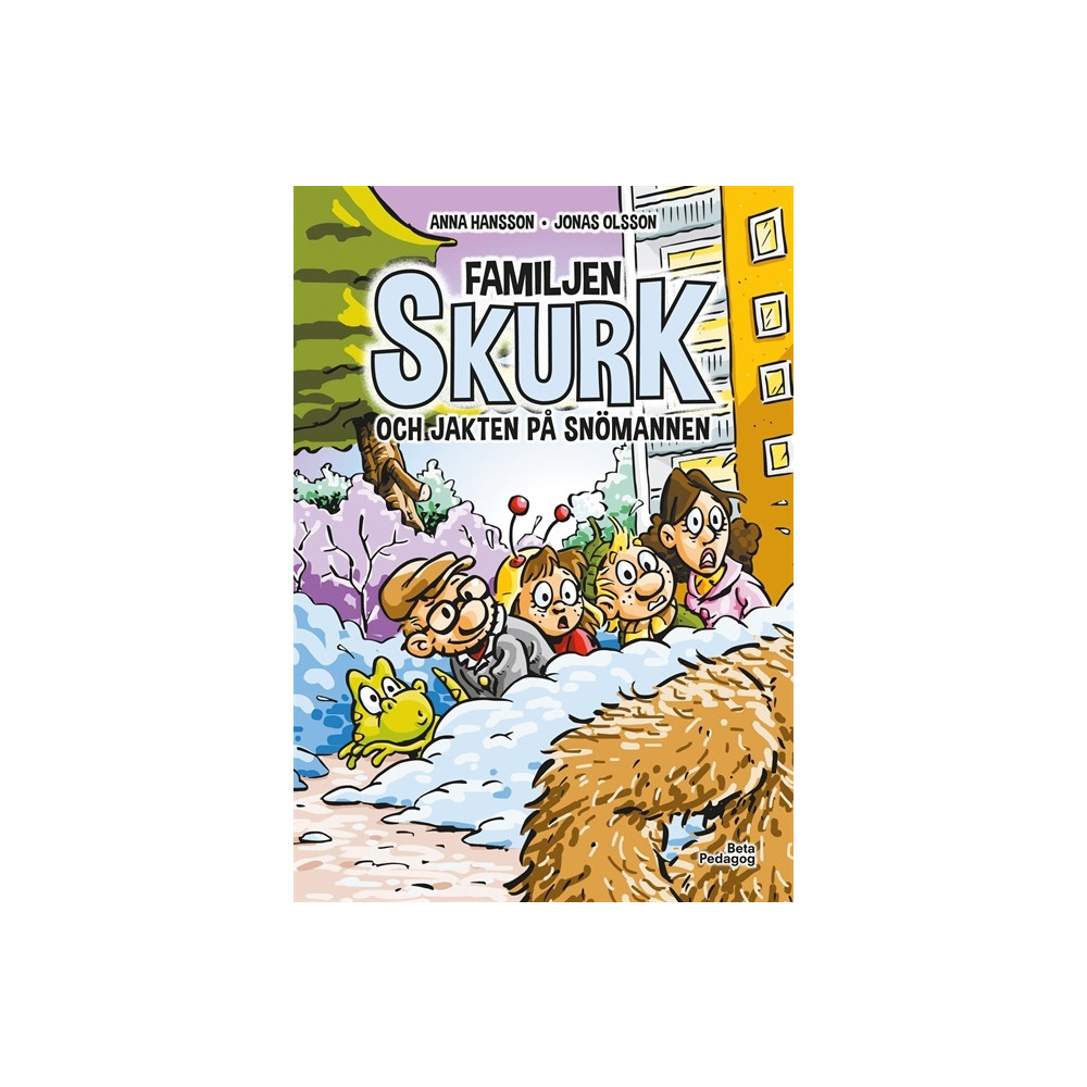 Produktbild för Familjen Skurk och jakten på snömannen (inbunden)
