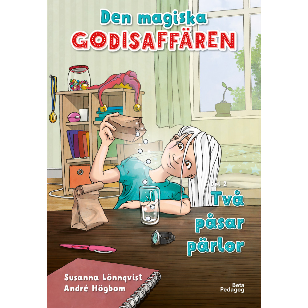 Produktbild för Två påsar pärlor (inbunden)