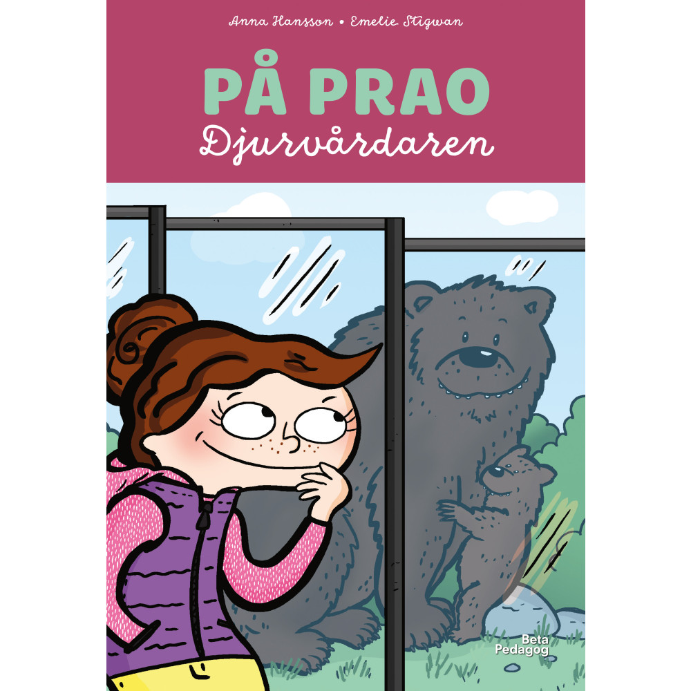 Produktbild för På prao. Djurvårdaren (inbunden)
