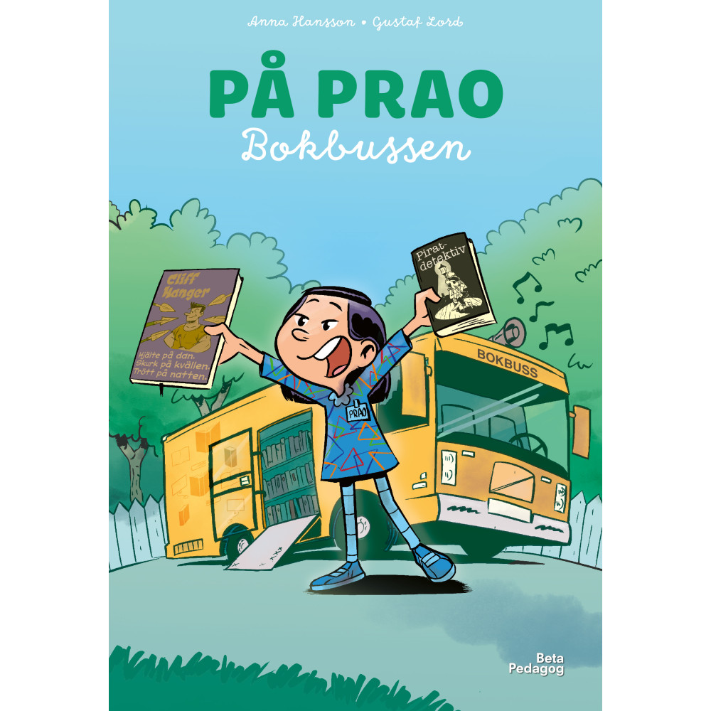 Produktbild för På prao. Bokbussen (inbunden)