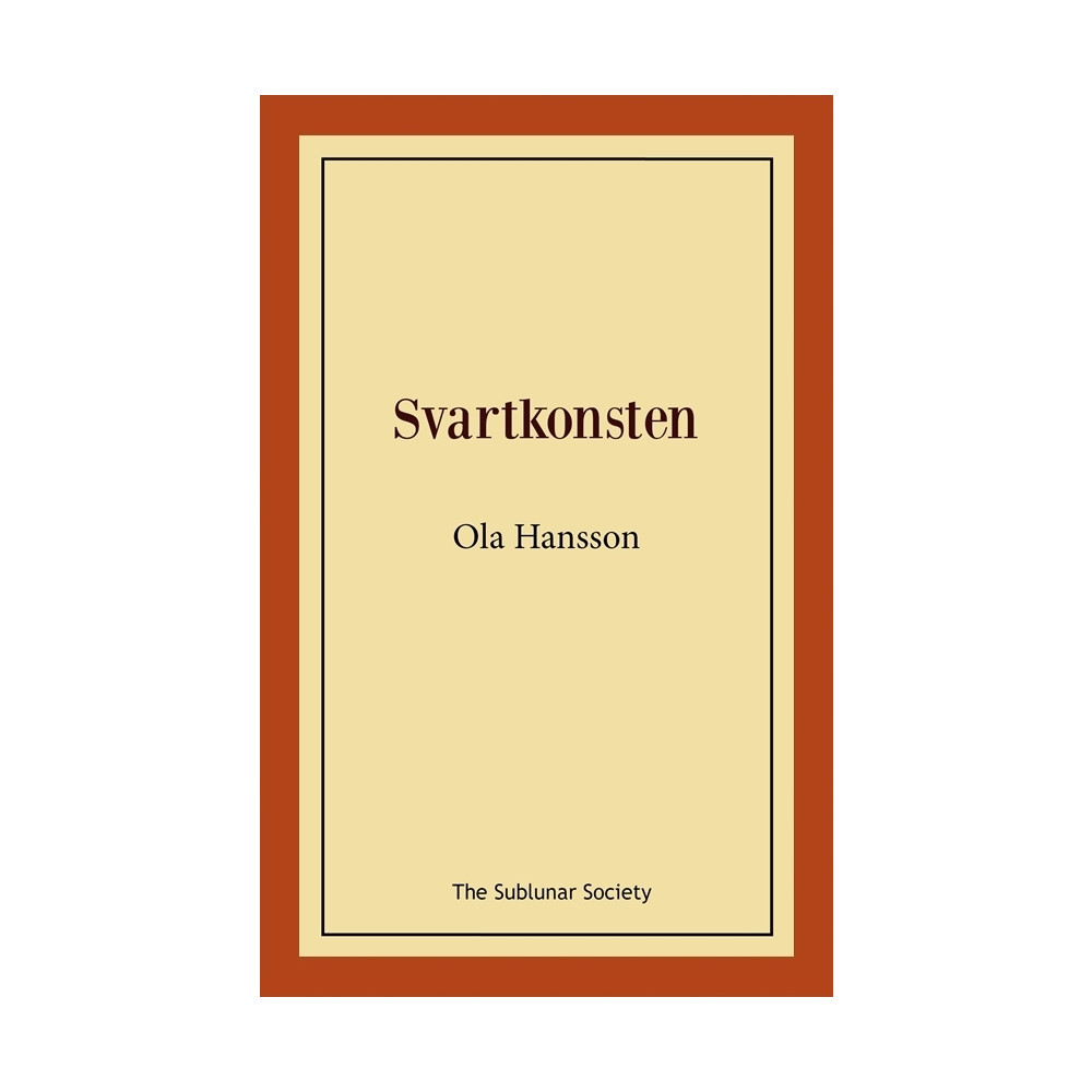 Produktbild för Svartkonsten (häftad)
