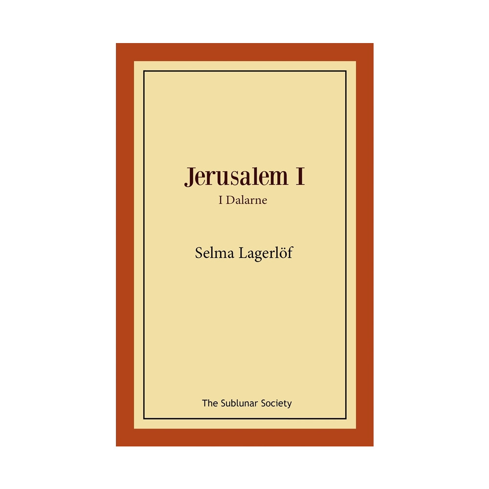 Produktbild för Jerusalem I : i Dalarne (häftad)