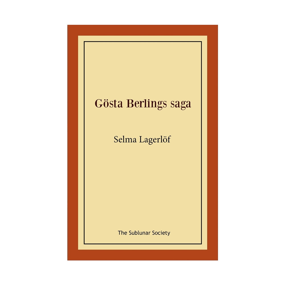 Produktbild för Gösta Berlings saga (häftad)