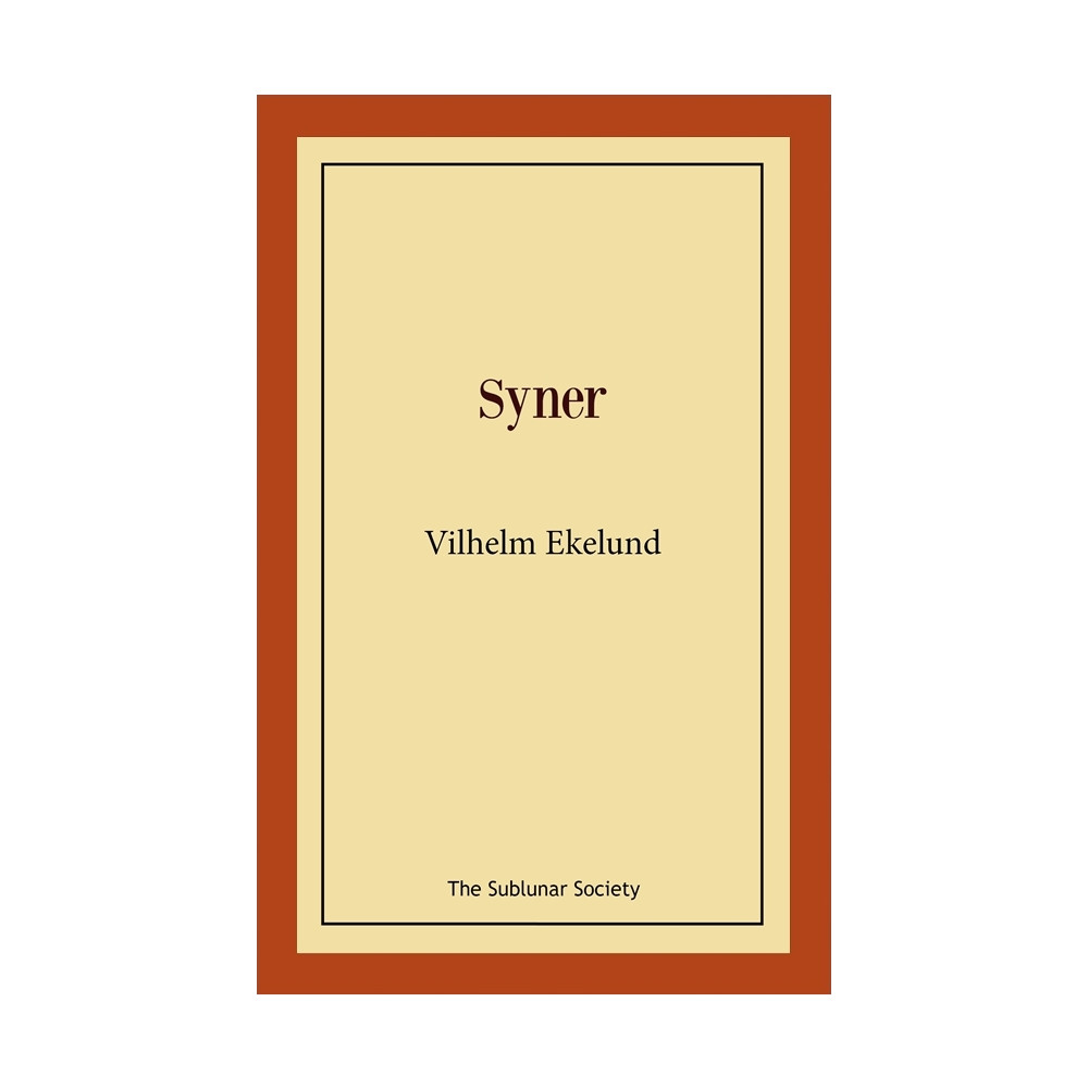 Produktbild för Syner (häftad)