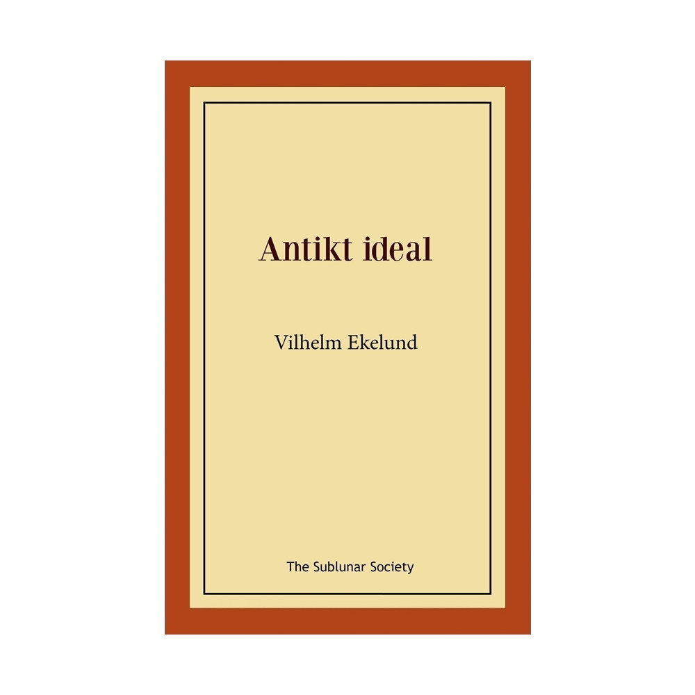 Produktbild för Antikt ideal (häftad)