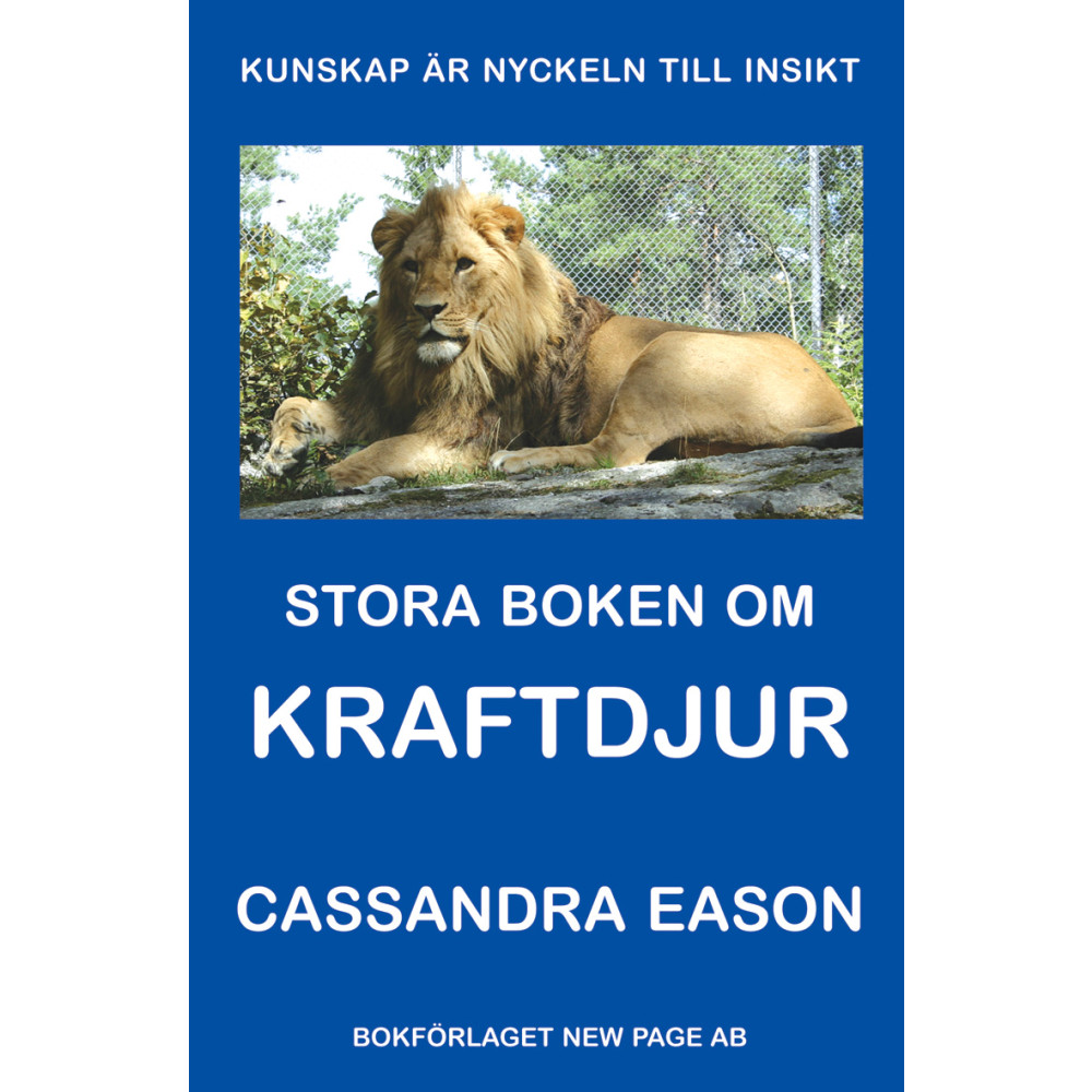 Produktbild för Stora boken om kraftdjur (häftad)