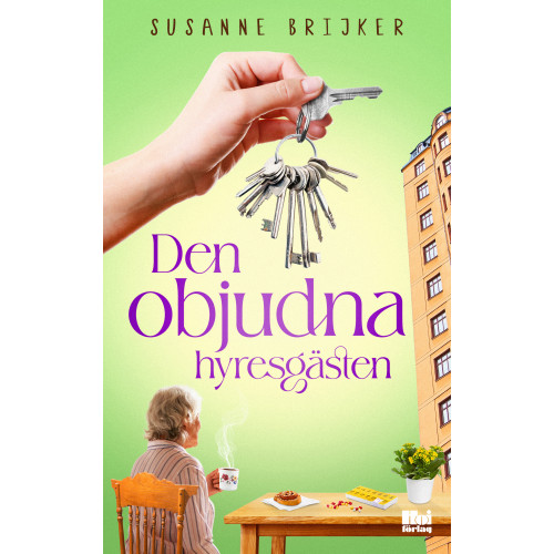 Susanne Brijker Den objudna hyresgästen (bok, danskt band)