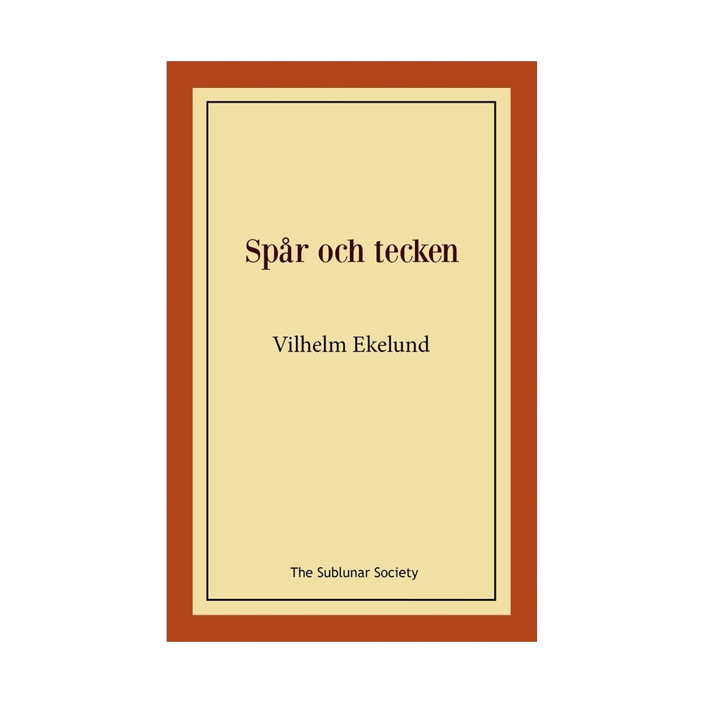 Produktbild för Spår och tecken (häftad)