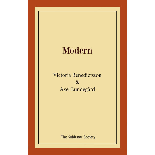 Victoria Benedictsson Modern (häftad)