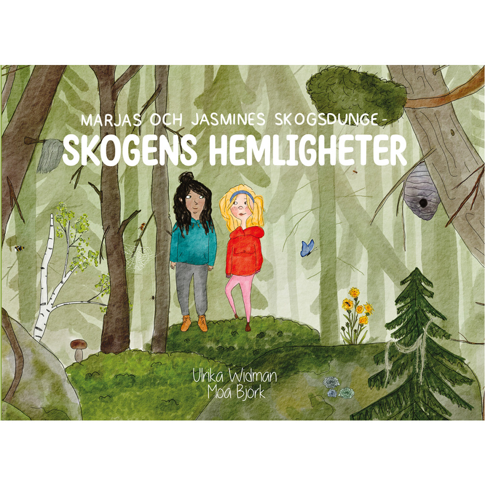 Produktbild för Marjas och Jasmines skogsdunge : skogens hemligheter (inbunden)