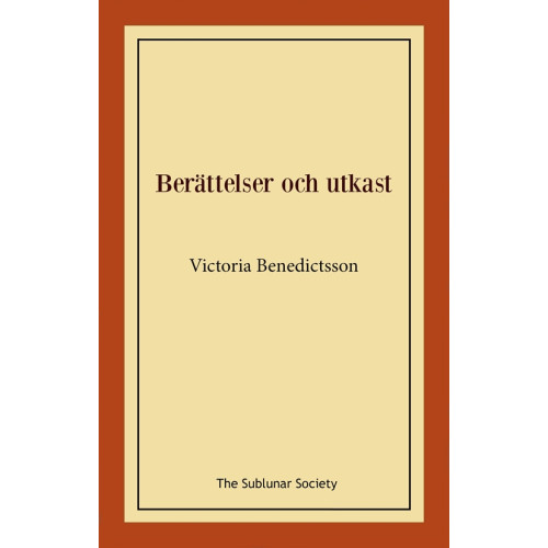 Victoria Benedictsson Berättelser och utkast (häftad)