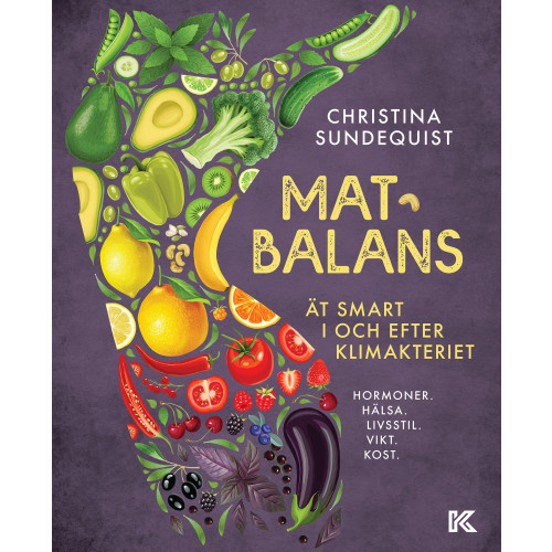 Christina Sundequist Matbalans : ät smart i och efter klimakteriet - hormoner, hälsa, livsstil, vikt, kost (bok, danskt band)
