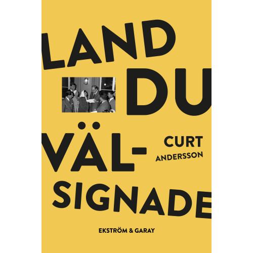 Curt Andersson Land du välsignade (bok, danskt band)