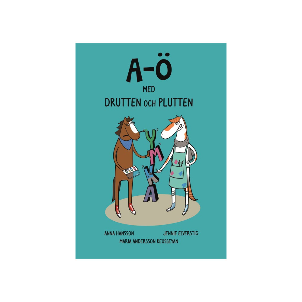Produktbild för A-Ö med Drutten och Plutten (häftad)