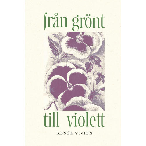 Renée Vivien Från grönt till violett (bok, danskt band)