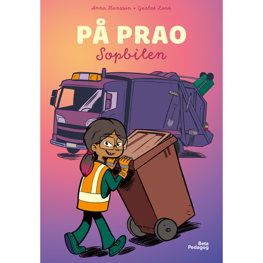 Produktbild för På prao. Sopbilen (inbunden)