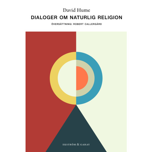 David Hume Dialoger om naturlig religion (bok, danskt band)