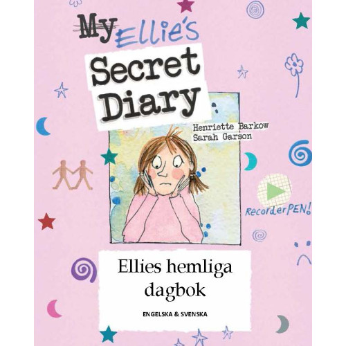 Henriette Barkow Ellies hemliga dagbok - engelska och svenska (häftad)