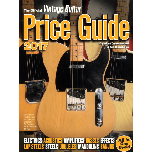 Alan Greenwood Official vintage guitar magazine price guide 2017 (häftad, eng)