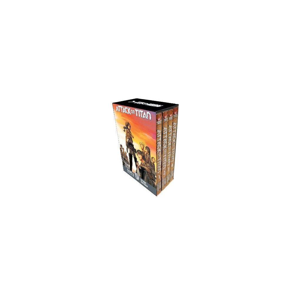 Produktbild för Attack On Titan Season 1 Part 1 Manga Box Set (pocket, eng)