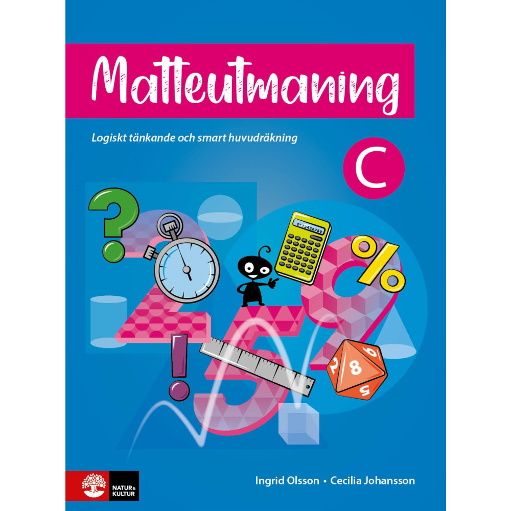 Produktbild för Matteutmaning C : Logiskt tänkande och smart huvudräkning (häftad)