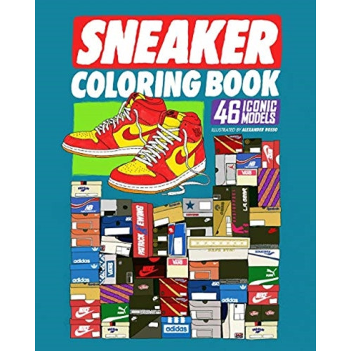 Alexander Rosso Sneaker coloring book (häftad, eng)