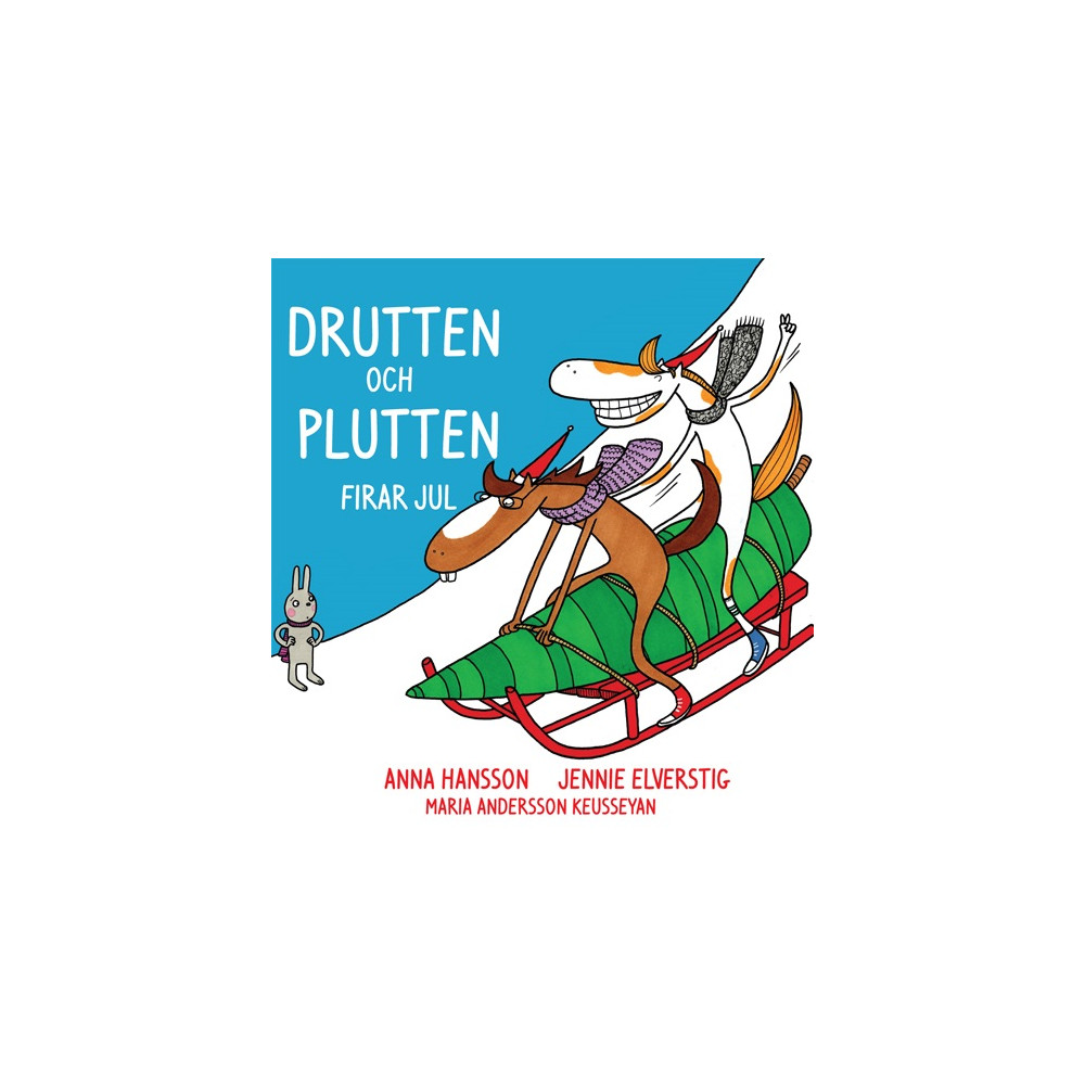 Produktbild för Drutten och Plutten firar jul (inbunden)