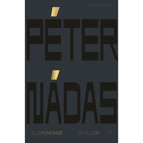 Peter Nádas Illuminerade detaljer 1 : minnesblad ur ett författarliv (bok, kartonnage)