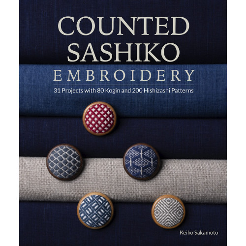 Keiko Sakamoto Counted Sashiko Embroidery (häftad, eng)