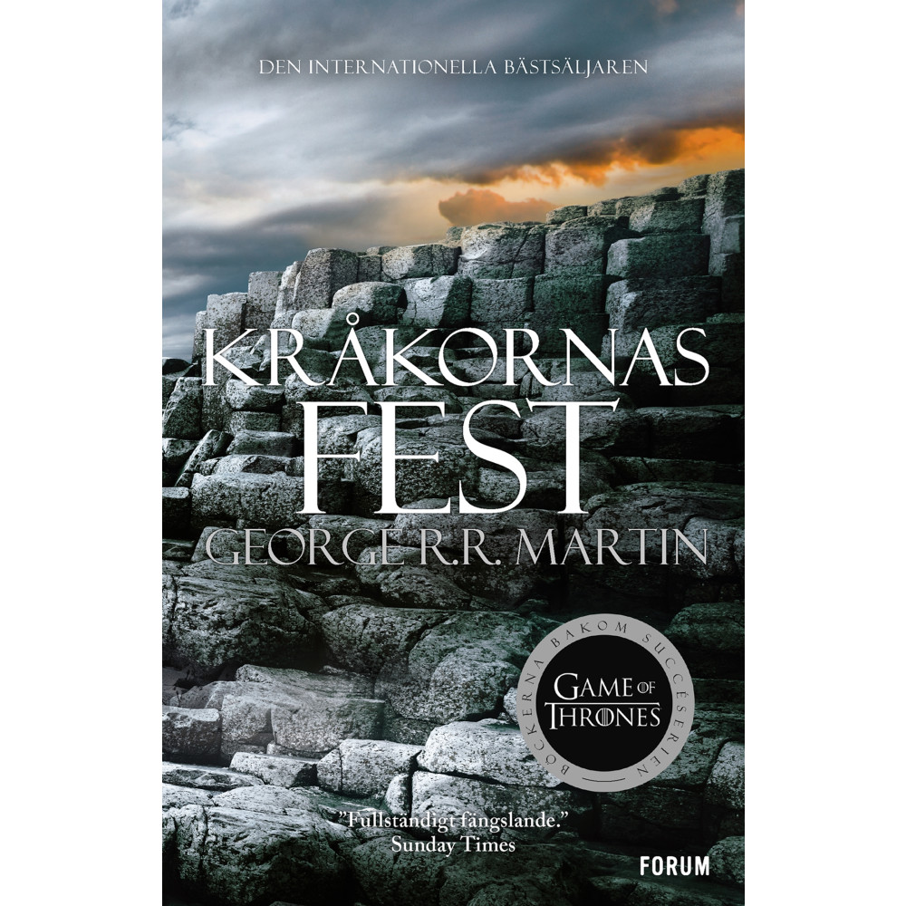 Produktbild för Game of thrones - Kråkornas fest (bok, storpocket)