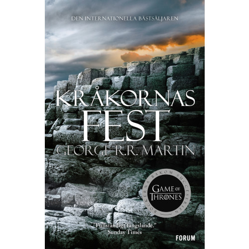 George R.R. Martin Game of thrones - Kråkornas fest (bok, storpocket)