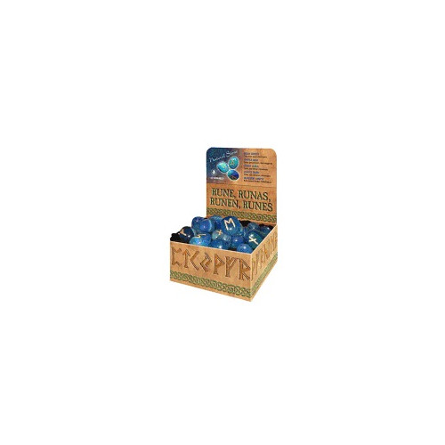 Lo Scarabeo Blue Onyx Runes (inbunden, eng)