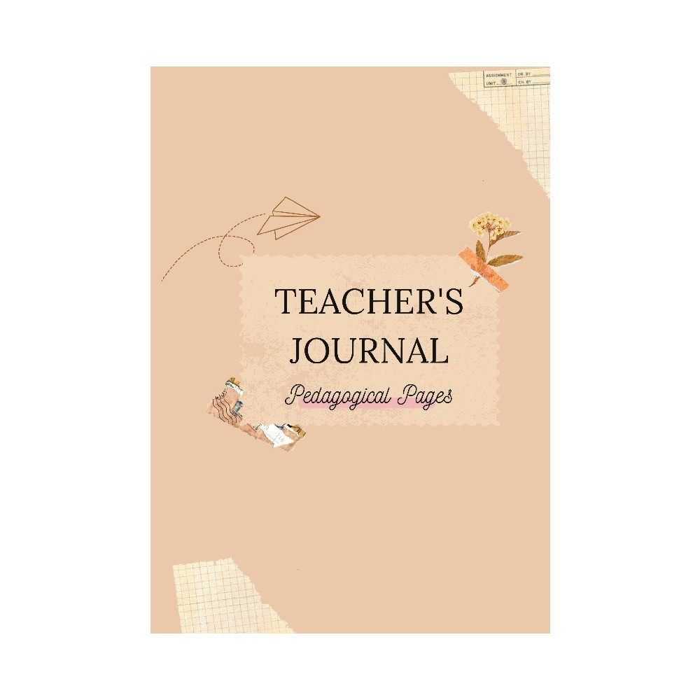 Produktbild för Teacher's journal : pedagogical pages (häftad, eng)