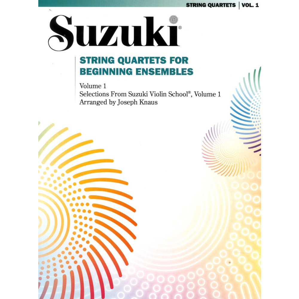 Produktbild för Suzuji String Quartets for beginning ensamble (häftad, eng)