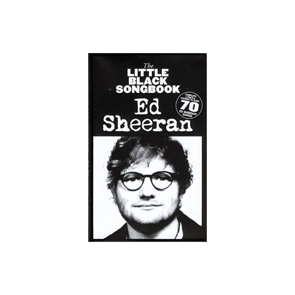Produktbild för Ed Sheeran Little Black Songbook (häftad)