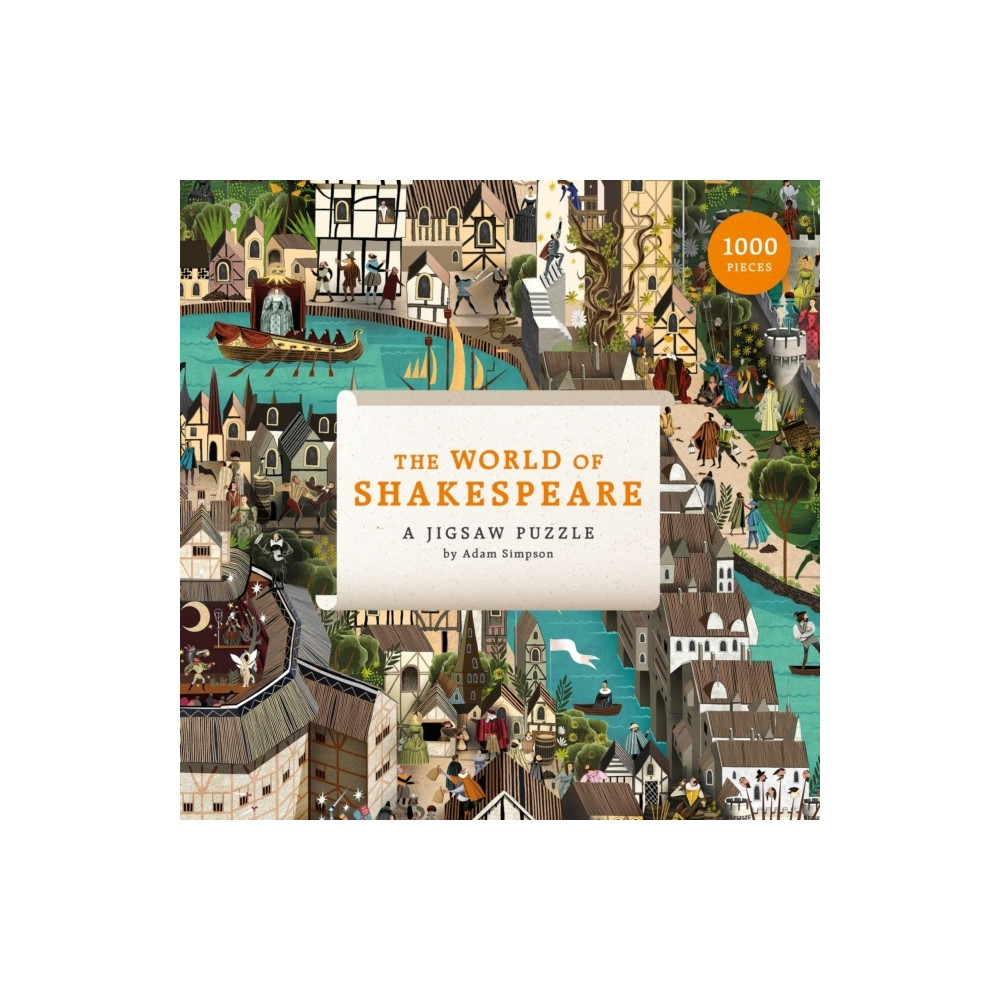 Produktbild för Pussel World of Shakespeare 1000 bitar