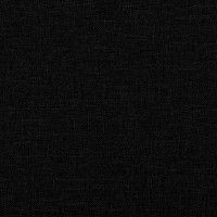 Produktbild för Fåtölj svart 60 cm tyg
