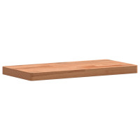 Produktbild för Vägghylla 40x20x2,5 cm massivt bokträ