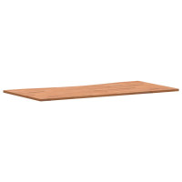 Produktbild för Bordsskiva 110x(50-55)x1,5 cm massivt bokträ