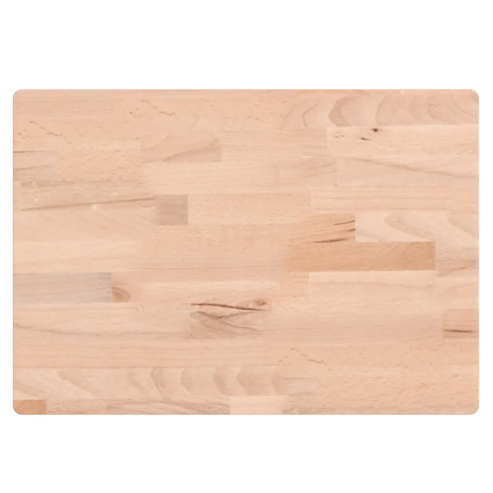 Produktbild för Skärbräda 50x35x4 cm massivt bokträ