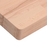 Produktbild för Skärbräda 50x35x4 cm massivt bokträ