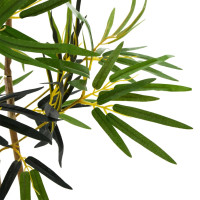 Miniatyr av produktbild för Konstväxt bambu 828 blad 150 cm grön