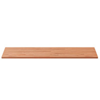 Produktbild för Bänkskiva för badrum 100x60x1,5 cm massivt bokträ