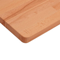 Produktbild för Bänkskiva för badrum 100x60x1,5 cm massivt bokträ