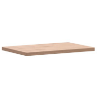 Produktbild för Bänkskiva för badrum 60x40x2,5 cm massivt bokträ
